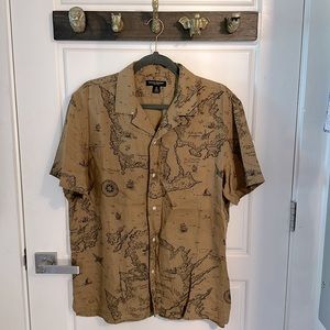 Banana Republic Linen Resort Shirt